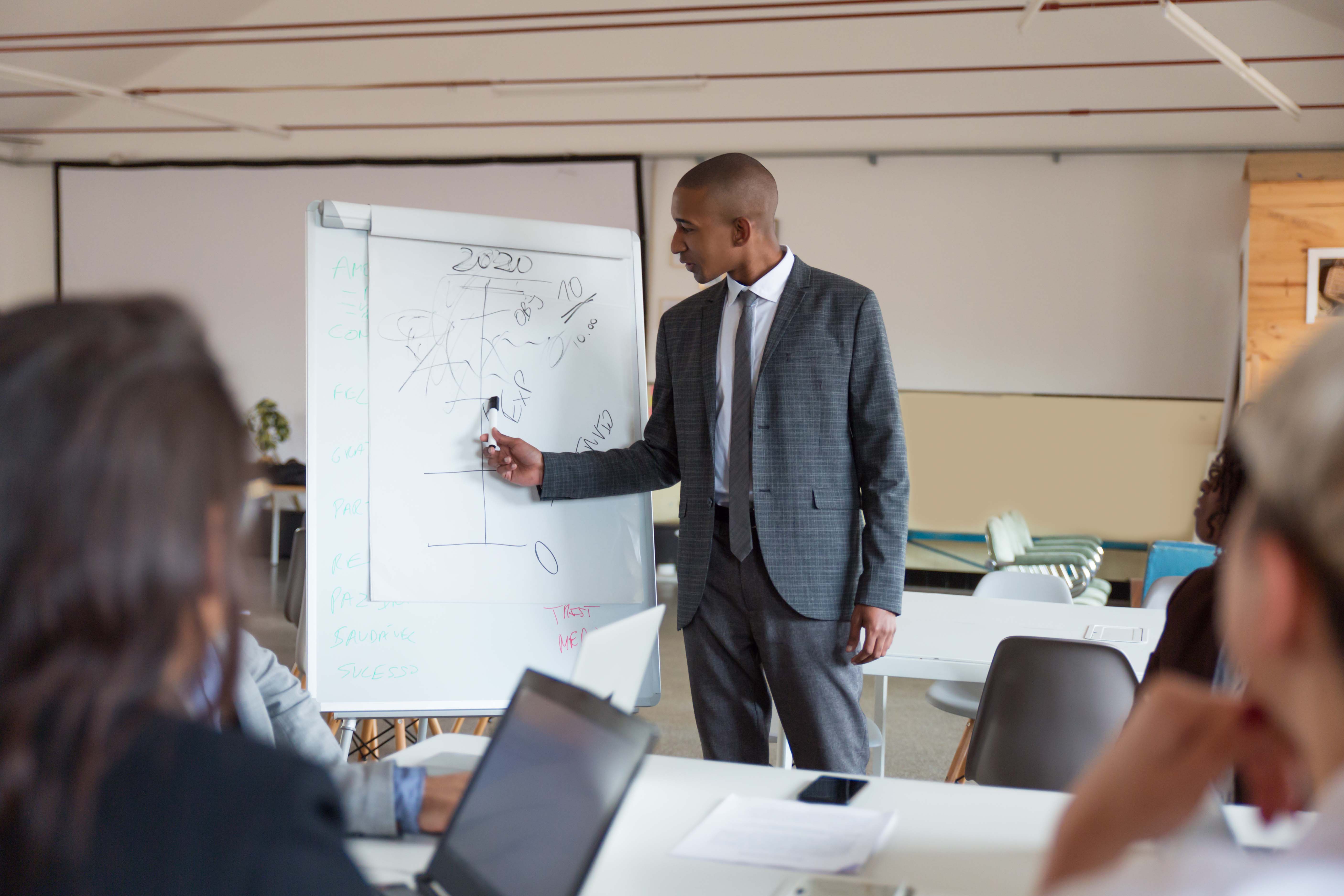 Équipe en session de formation